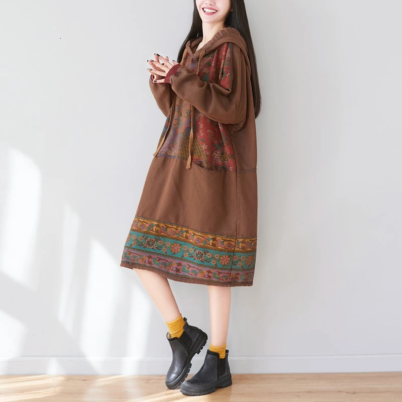 Baggy Hooded Pullovers Women Drawstring Hooded Tops Extra Loose Bat Sleeve Sweatshirt Big Size Printed Vintage Hoodies Pullover