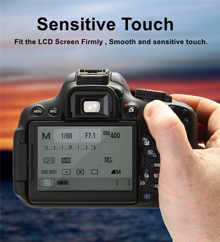 2 Chiếc RP R5 R6 R5C R7 Camera Ban Đầu 9H Camera Kính Cường Lực Dành Cho Canon EOS RP M6 M6II m100 M200 Camera Bảo Vệ Màn Hình LCD