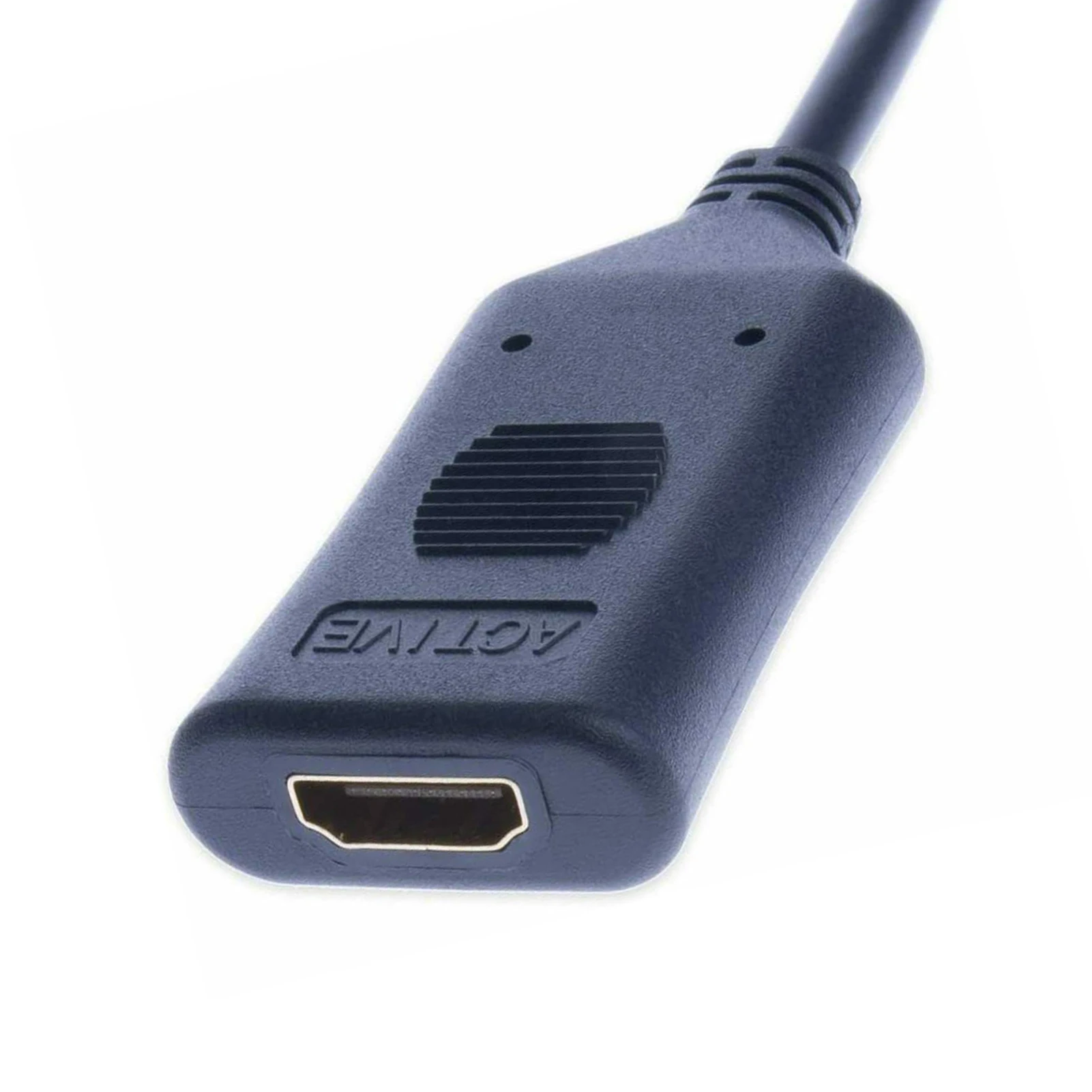 Cable adaptador compatible con DP a HDMI, conector macho a hembra 4K 60HZ, puerto de pantalla activo, gran oferta