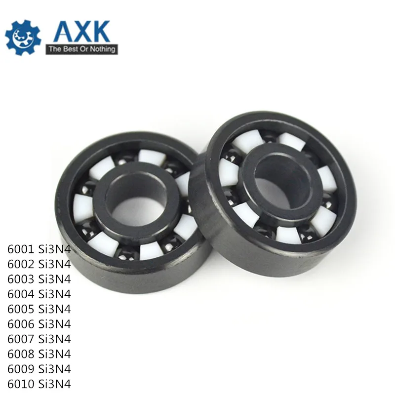 

6000 6001 6002 6003 6004 6005-6010 Full Ceramic Bearing ( 1 PC )Si3N4 Material 6000CE All Silicon Nitride Ceramic Ball Bearings