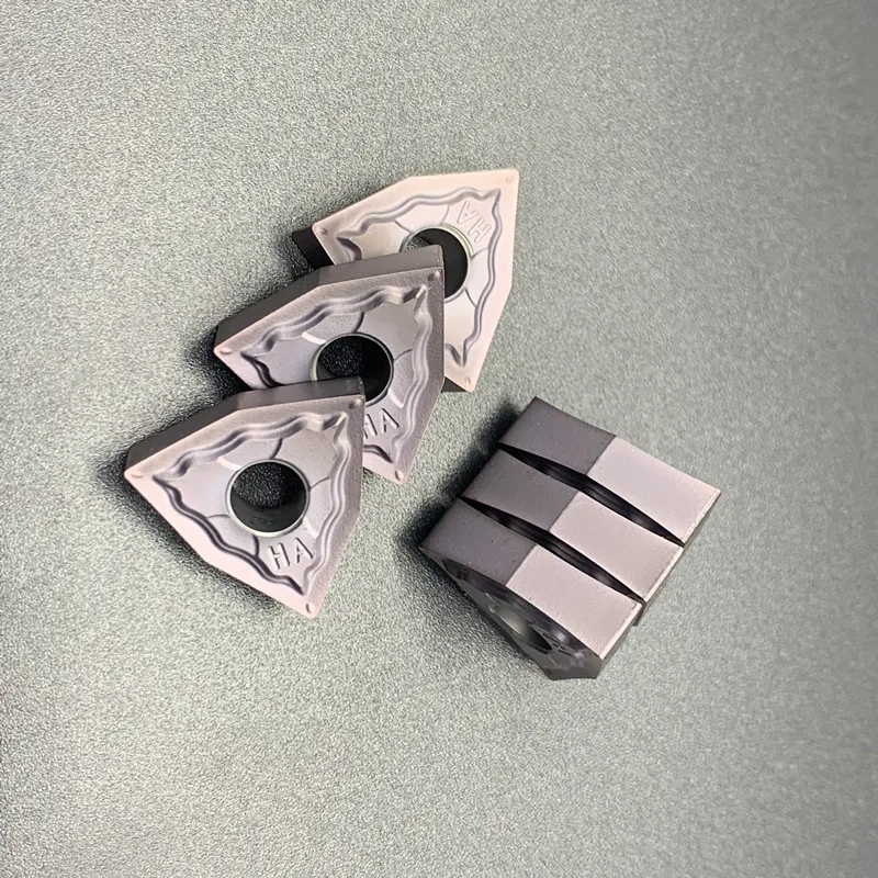WNMG080404 WNMG080408 HM PC9030 NC3030 utensili da taglio in alluminio utensili da taglio per macchine CNC rame e alluminio WNMG 080404 080408