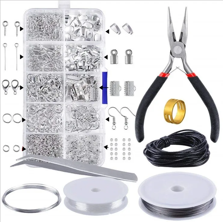 

Alloy Accessories Jewelry findings Set Jewelry Making Tools Hook Jewelry Making Supplies Kit