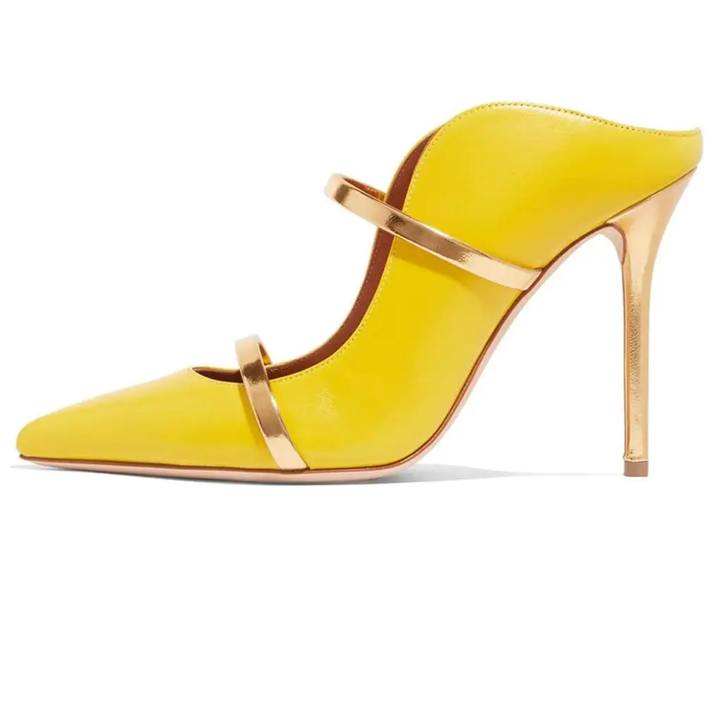 Lovirs Delle Donne di Alta Tacco Sottile A Punta Toe Slip on A Spillo Slingback Pompe di Cerimonia Nuziale Del Partito di Ufficio e di Carriera