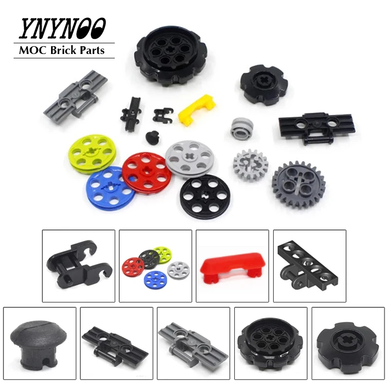 

5-100Pcs High-Tech Wedge Belt Wheel/Link Chain/Link Tread Drive Gear Parts Building Block DIY Toys Compatible MOC 14149