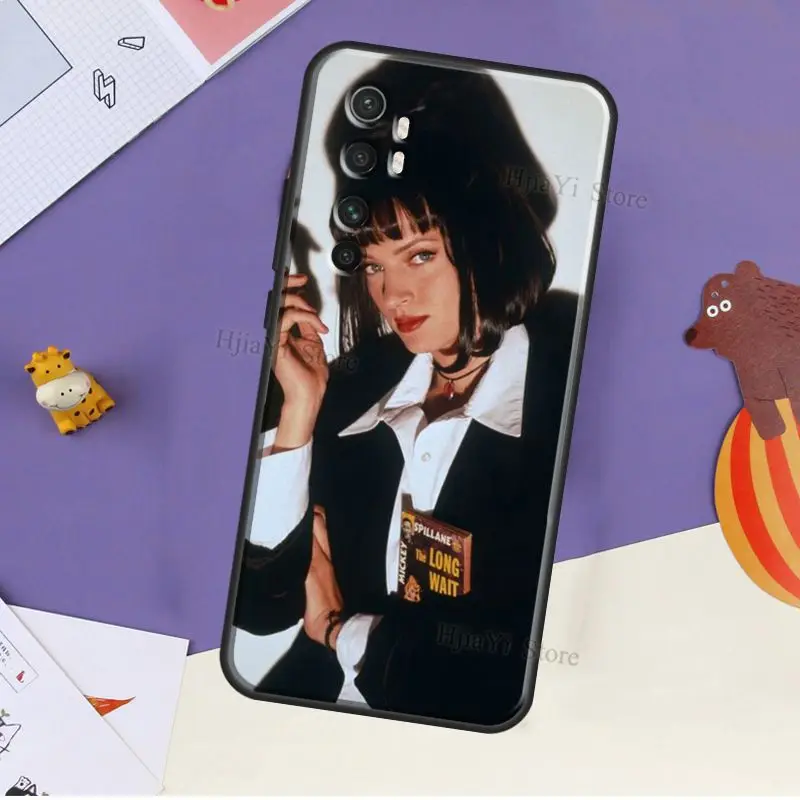 Mia wallace Pulp Fiction For POCO F3 F1 F2 M3 M4 X3 GT X4 X3 Pro Case For Xiaomi Mi 11 Lite Ultra 12 11T Pro Cover