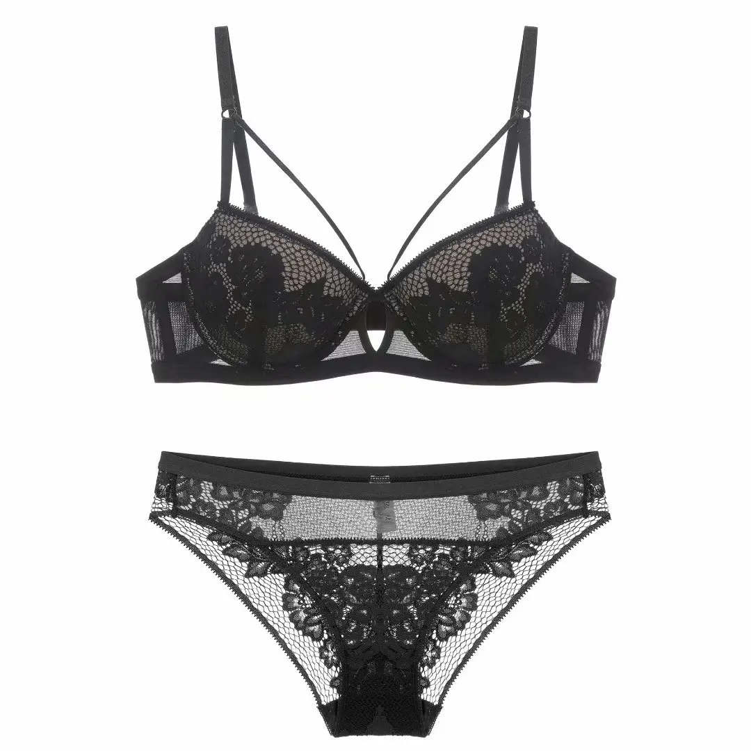 Big Sale Women underwear Set Lace Sexy Push-up Bra And Panty Sets Comfortable Brassiere Adjustable Straps Gathered Lingerie