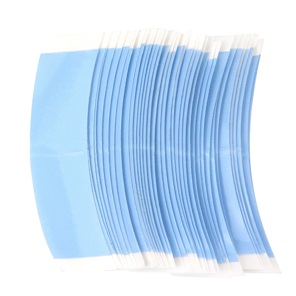 36 Pieces/Lot ,Lace Front Support High Quality Strong Double Blue Tape for Toupees Wig Adhesive Tape