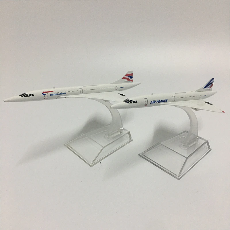 JASON TUTU United Kingdom France Concorde airplane model aircraft Diecast Model Metal 1:400 airplane toy a380 airbus Boeing 747