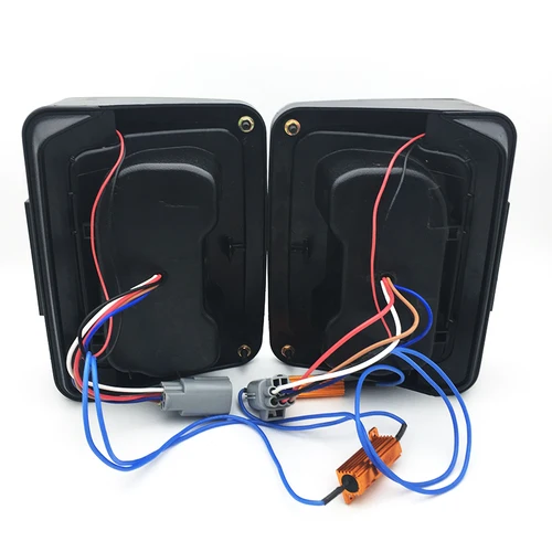 Imagen 2 del producto Luz Led trasera de freno JK para coche, luz de señal de marcha atrás para Jeep versión europea y estadounidense, 2007 ~ 2015 wrangler, 2 uds.