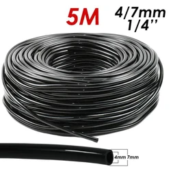 5m/10m Watering Hose 4.5 mm Garden Drip Pipe PVC Hose Irrigation System Watering Systems for Greenhouses