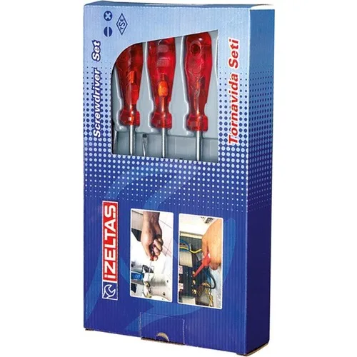 

İzeltaş 4120 Star Screwdriver Set 6 Piece Kraft