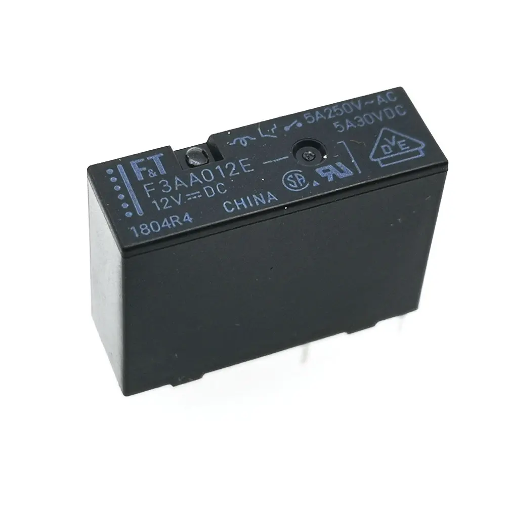 Relé de 5 piezas 24V F3AA024E F3AA005E F3AA012E DC5V DC12V DC24V DIP4 5A 24VDC