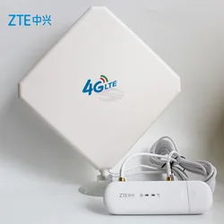 Zte-roteador sem fio portátil com cartão de 4g, 150mbps, veículo móvel, hotspot de rede wi-fi, usb