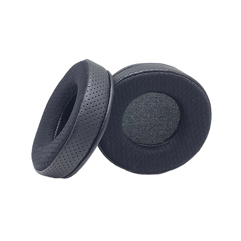 Kqtft estilo respirável suor substituição earpads para skullcandy alvoroçar fones de ouvido sem fio peças earmuff capa coxim copos