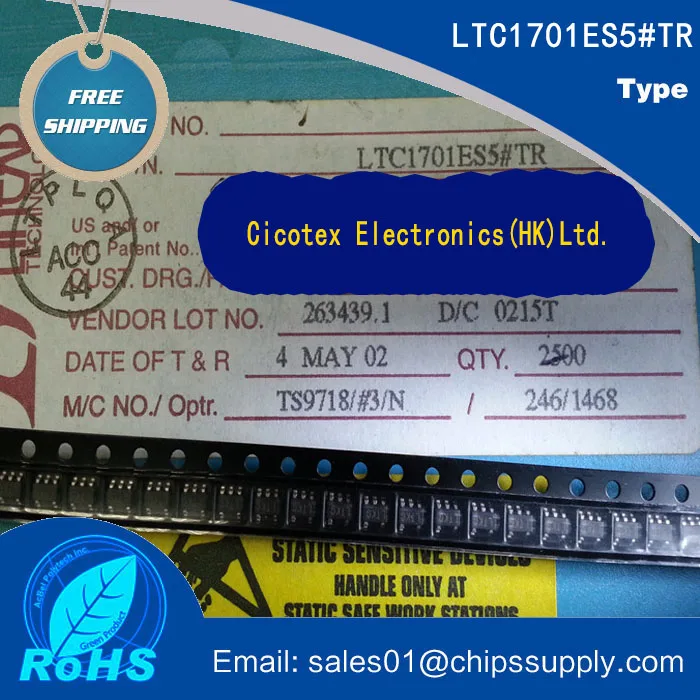 

3pcs/lot LTC1701ES5#TR 1701 SOT23-5