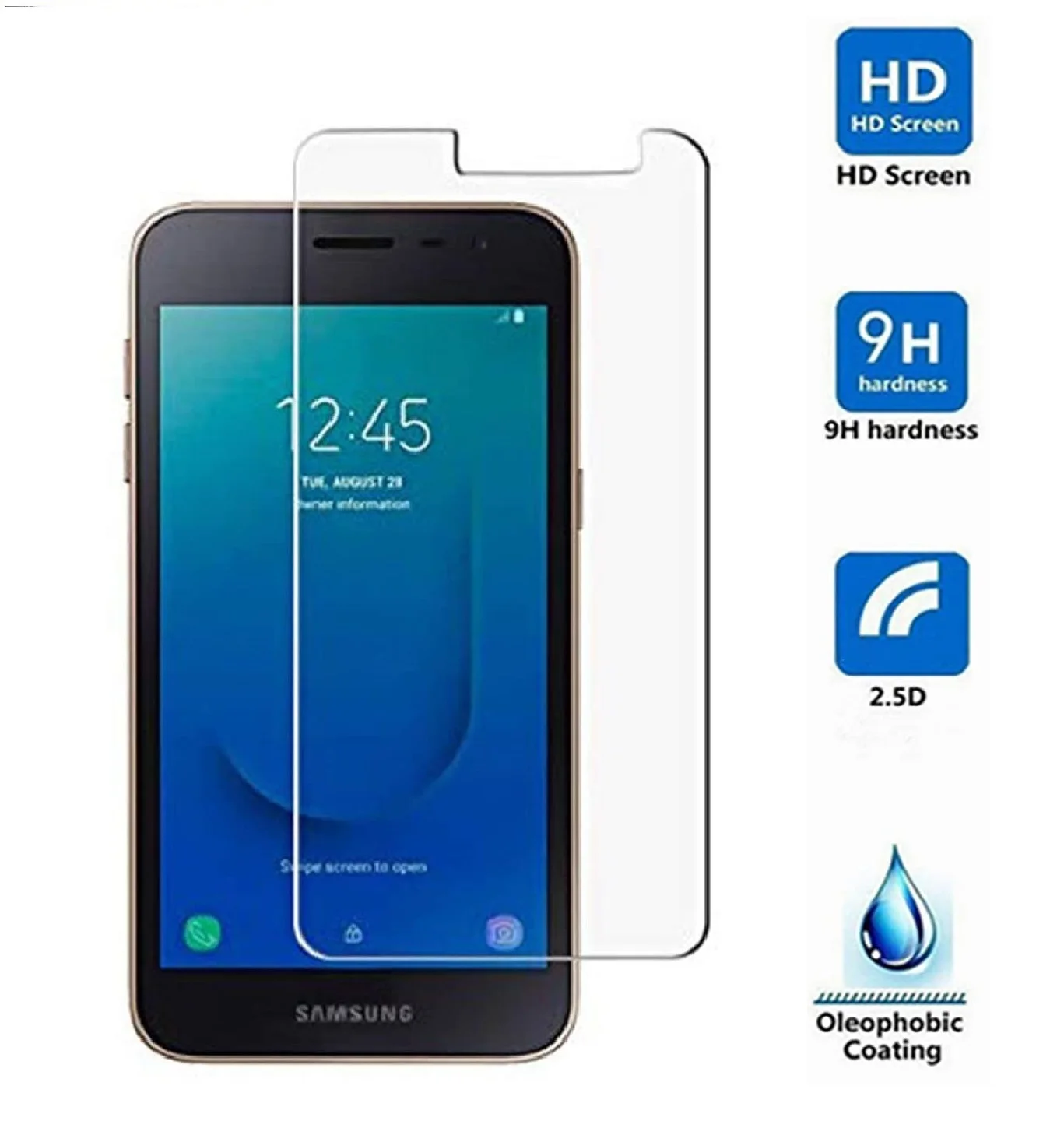 Tempered Glass For Samsung Galaxy J2 Core J260F Screen Protector For Samsung Galaxy J2 Core Protective Film 9H Glass Shield