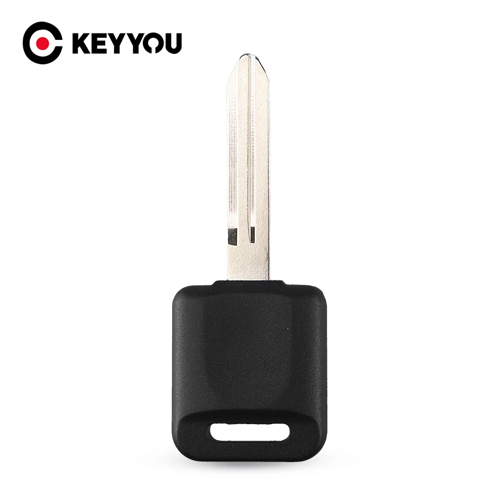 KEYYOU-Novo Transponder Car Key Blank para Nissan, Capa Case Key