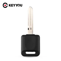 KEYYOU New Transponder Car Key Blank per Nissan Key Case Cover