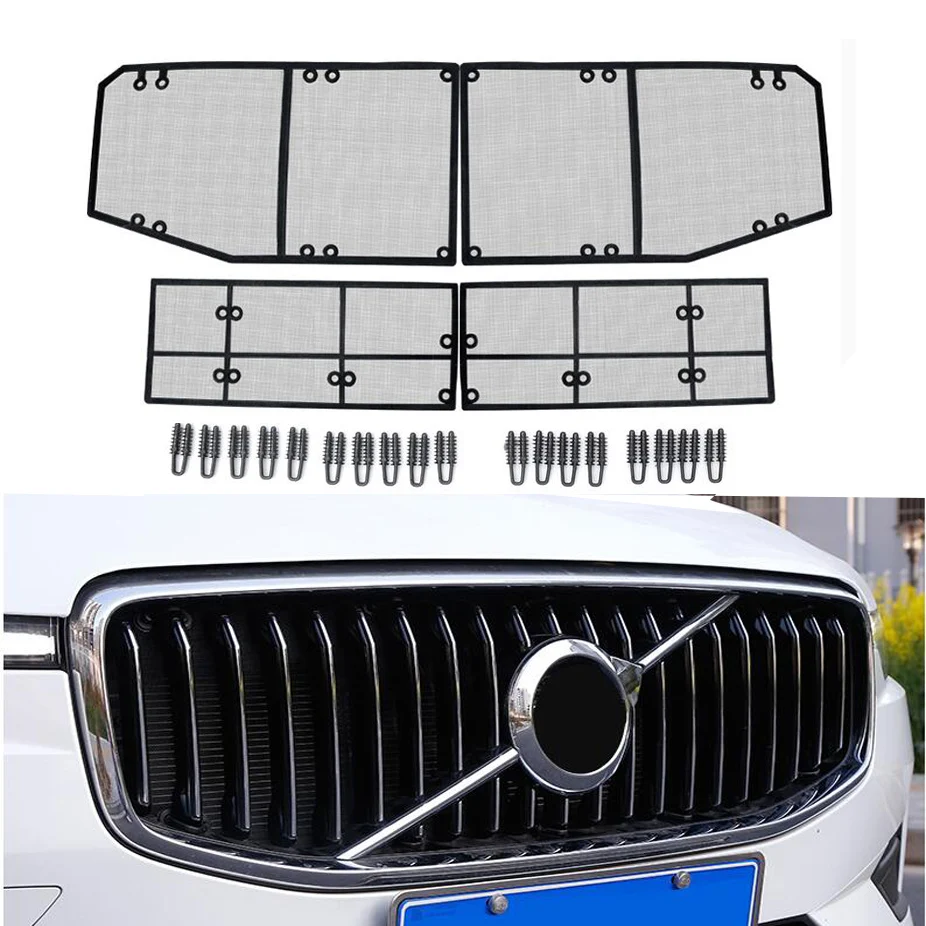 

Car Insect Screening Mesh Front Grille Insert Net for Volvo XC60 2018 2019 2020 Insect Grille Mesh Grill Inserts Net