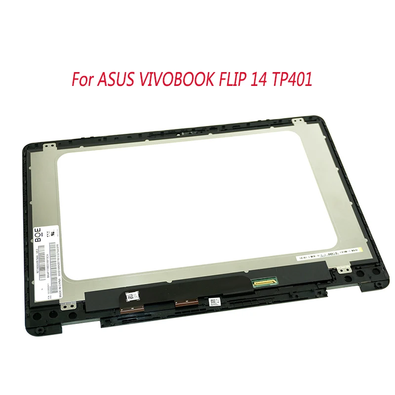 

For ASUS VIVOBOOK FLIP 14 TP401M TP401C TP401CA TP401N TP401MAR TP401U TP401NA TP401MA Matrix Touch Assembly 14 ''LCD LED SCREEN