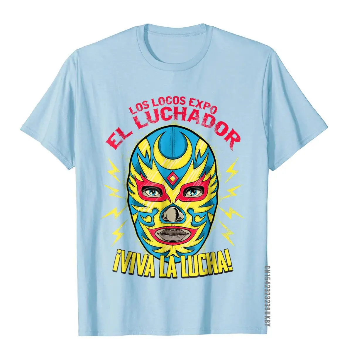 Viva La Lucha Luchador Lucha Libre Wrestling Fan Tshirt Plain Crazy Tops T Shirt Cotton Top T-Shirts For Men Cool