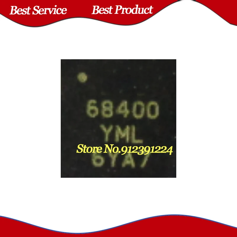 MIC68400YML QFN16 ، جديدة ومبتكرة في الأوراق المالية ، 5 قطعة لكل مجموعة