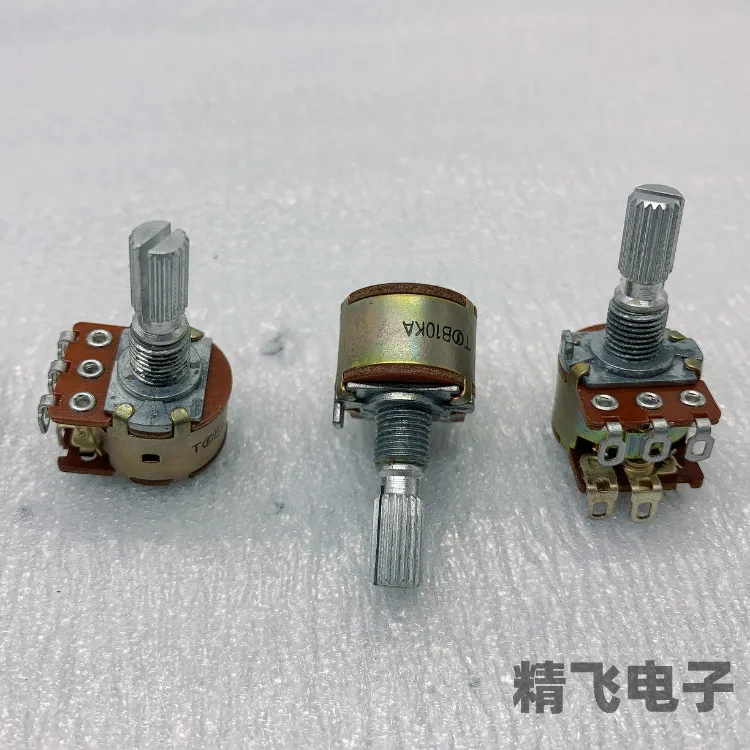 

Оригинальный новый 100% V16L4 7*6,5 C26SG 20KC одиночный потенциометр с переключателем B10K длина вала 20 мм