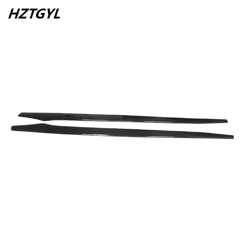 Carbon Fiber Material Side Skirts Extensions Lip For BMW 6 Series GT G32 Car Tuning 2018 Up