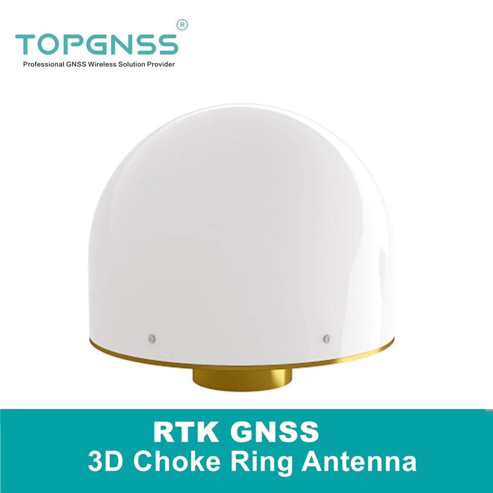 3D Choke Ring Antenna  GNSS GPS GLONASS GALILEO  rtk gps antenna 3-18v TNC Connector AN206