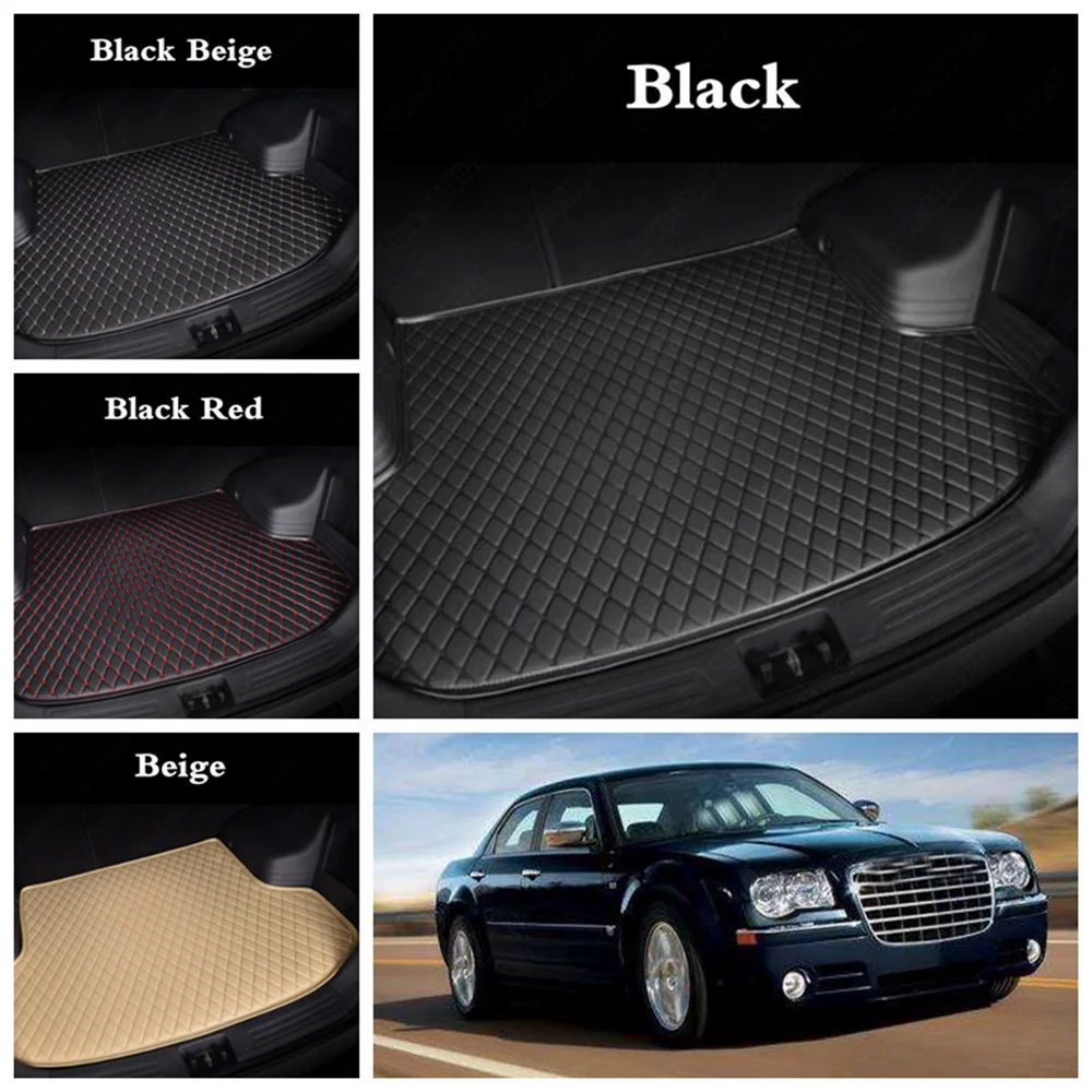 

Leather Cargo Liner for Chrysler 300C Grand Voyager All Weather Car Boot Liners Custom Auto Cargo Trunk Protector Liner Boot Mat