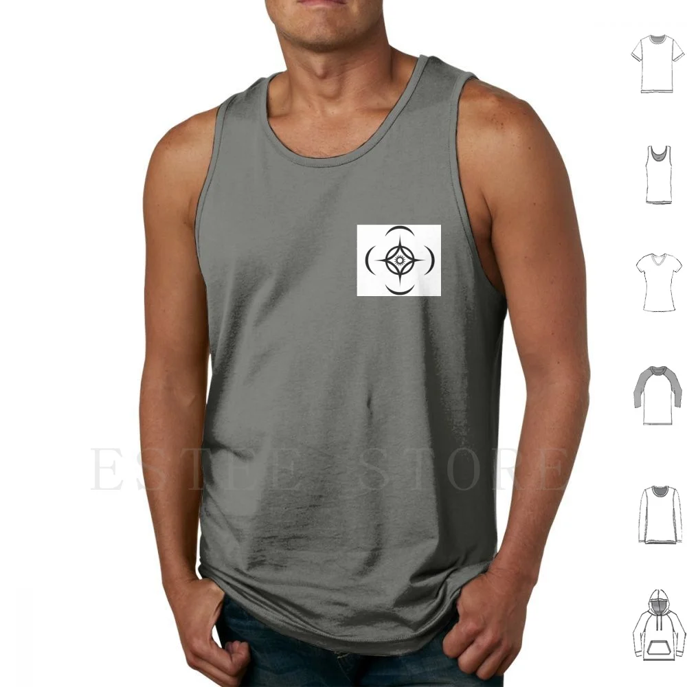 Cosmere símbolo camisetas sin mangas chaleco algodón Cosmere símbolo Brandon Sanderson Brandon Sanderson Stormlight Mistborn archivo Stormligh