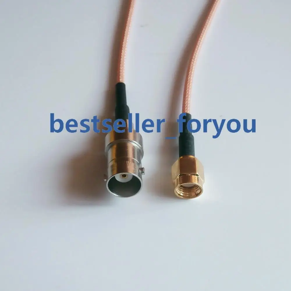 

Connector BNC Female To RP-SMA Male Plug RF RG316 Cable Jumper Pigtail 12inch Straight