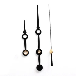 1set Shaft Black Short Hands 1#(Just Hands) DIY Quartz Clock Accessory Metal Aluminum High Quality Kits