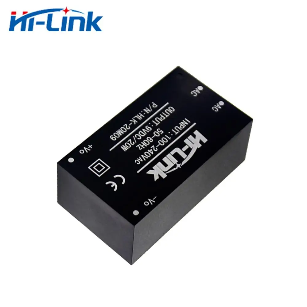 Бесплатная доставка Shenzhen Hi-Link 20 Вт высокоэффективный изолированный силовой модуль 9 в 2200 мА HLK-20M09