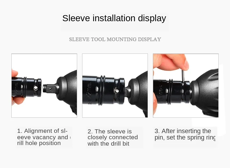 Llave eléctrica sin escobillas, llave grande, juego de batería de litio de impacto de gran par, pistola de aire de carga, estante de reparación de automóviles