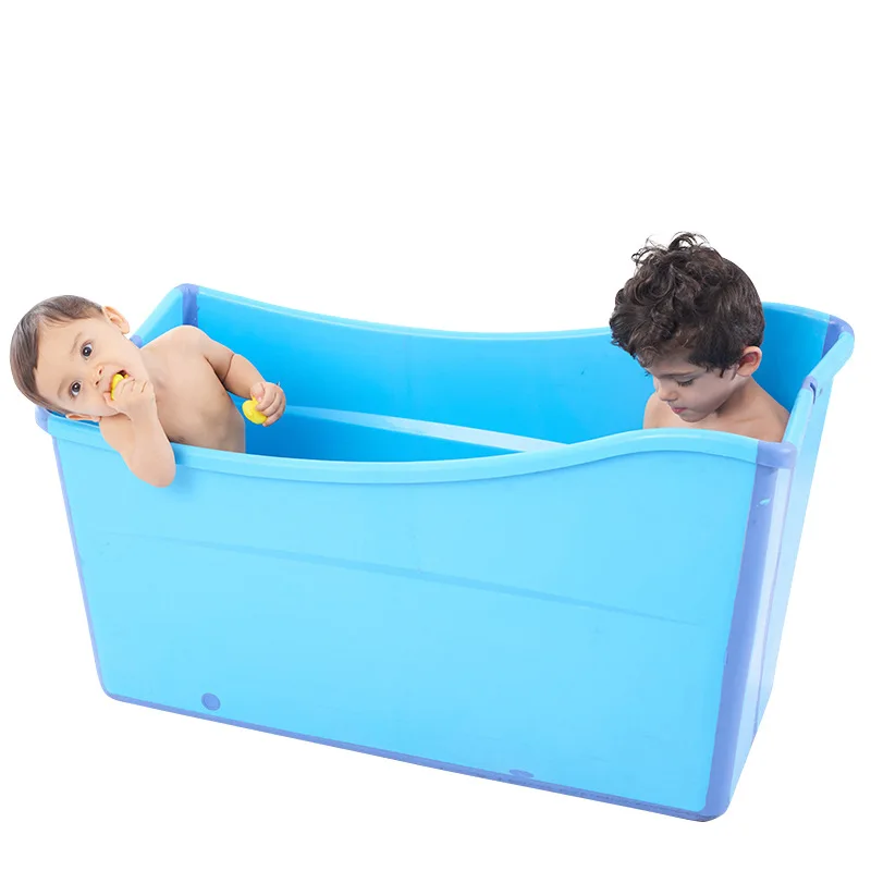 

children's bath barrel folding insulation heighten increase tub adult bath barrel swimming bath barrel tub WY72908