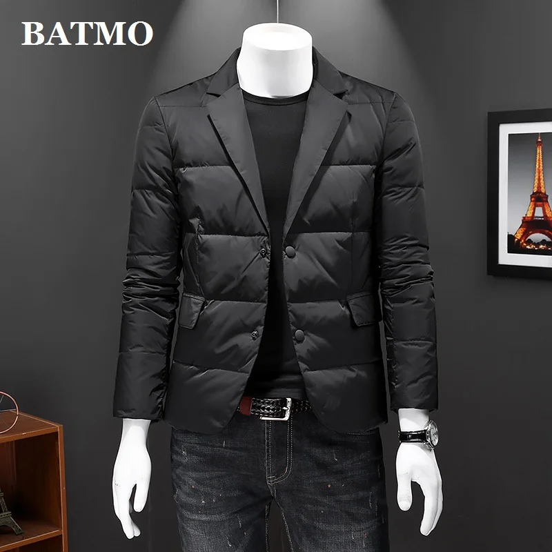 BATMO 2024 New arrival wysokiej jakości 90% biała kaczka w dół jakcets men, męskie kurtki, parkas płaszcz, 80189