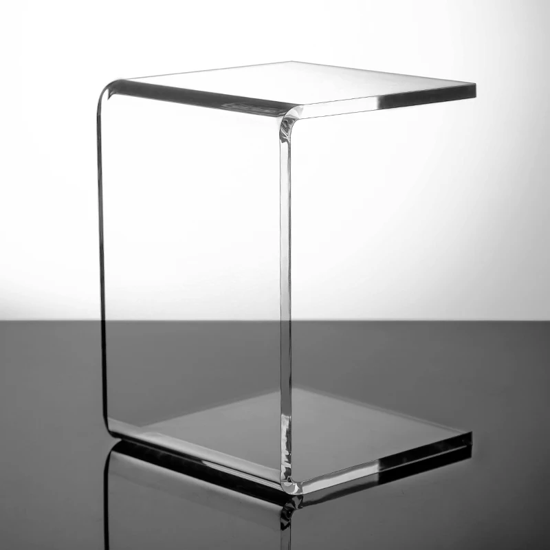 Acrylic Small Stool Transparent U-shape Children's Home Nordic Simple Modern Low Stool Taboret Shoe Changing Stool Flat Stool