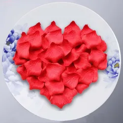 1000pcs Colorful Artificial Rose Petals Wedding Petalas Colorful Silk Flower Accessories Wedding Rose 7z