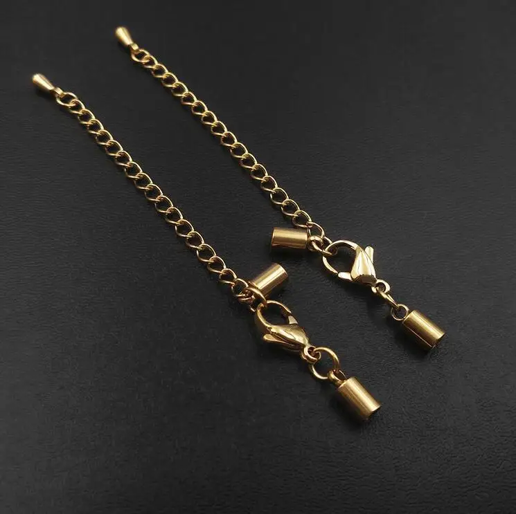 2 Meter Edelstahl-Verlängerungskette 2/3/4mm Gold Halsketten für Armbänder DIY Kettenzubehör Schmuckherstellung Handwerk – Detail 15