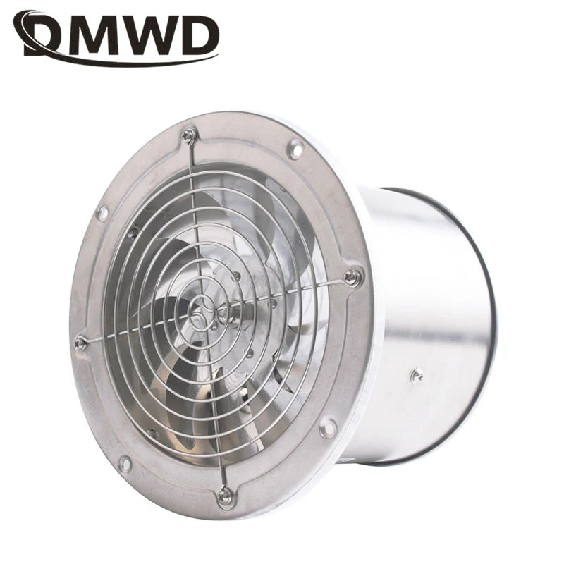 DMWD 6 inch 45W exhausted fans Hight speed air extractor fans 6'' toilet kitchen bathroom hanging wall window glass ventilator