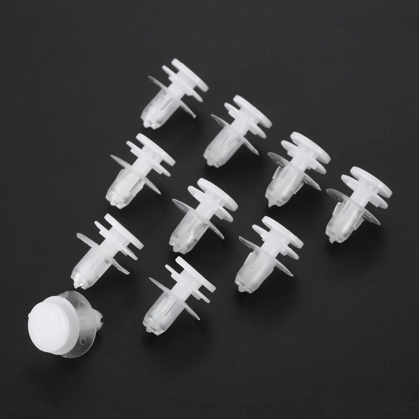 10Pcs Nylon Door Panel Push Type Retainer Clips 6505539-AA for Jeep Grand Cherokee 1999 2000 2001 2002 2003 2004 2005 2006 Dodge