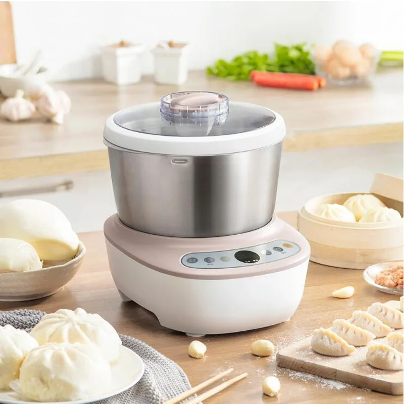 Kitchen Mixer Dough Kneading Machine Blender Dough Mixing Machine Intelligent Timing Food Processors Food Mixing Machine
