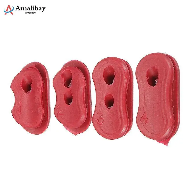 Line Hole Silicone Cap Rubber Plug for Xiaomi Mijia M365 4Pcs Case Cover Replacement M365 Parts Electric Scooter Accessories
