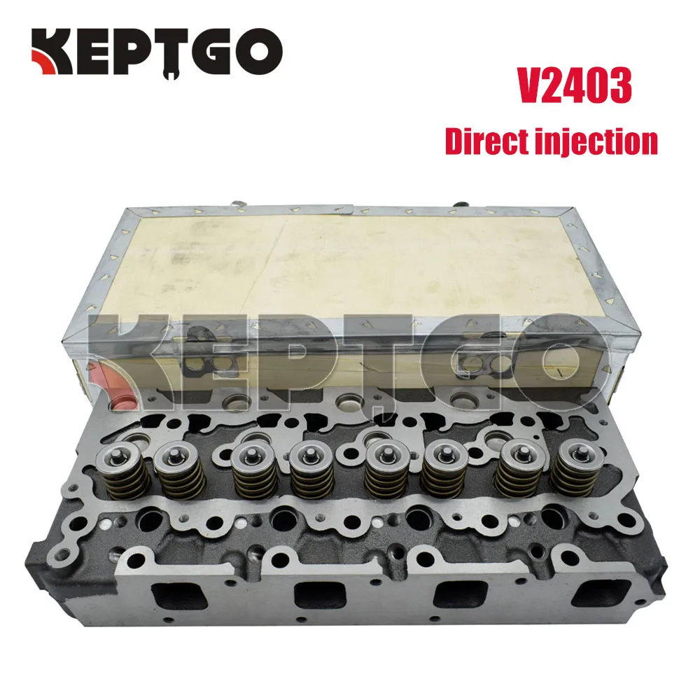 

New V2403 Cylinder Head For Kubota V2403 IDI Bobcat Tractor (Direct injection)