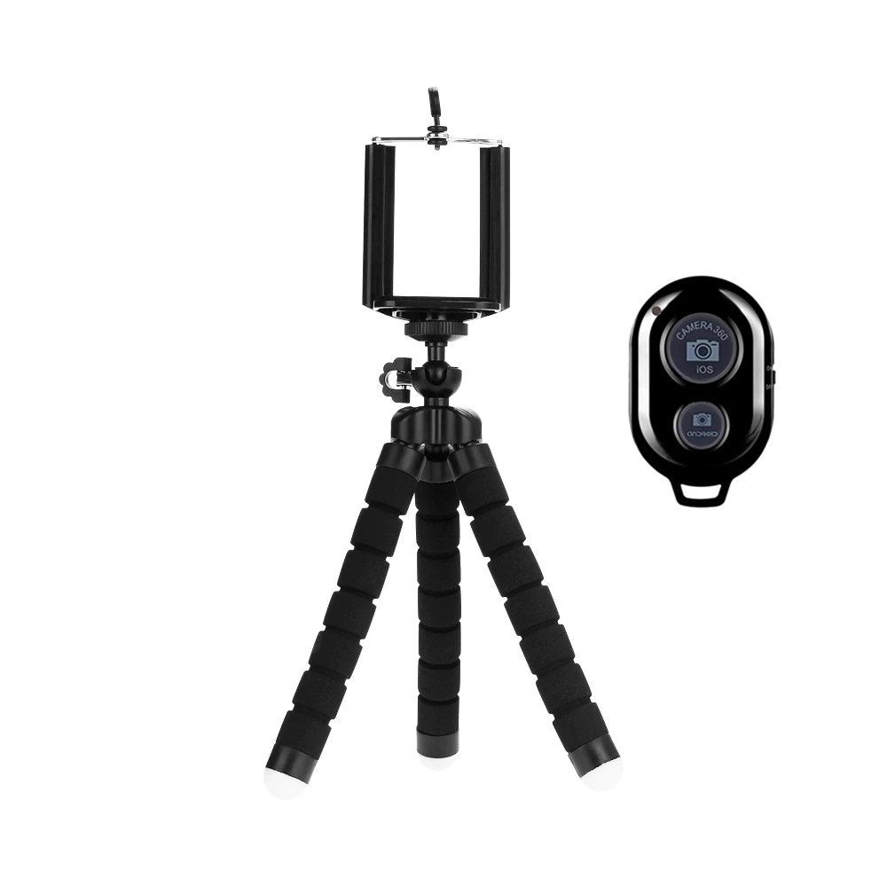 Statieven Statief Voor Telefoon Mobiele Camera Houder Clip Smartphone Monopod Pens Stand Octopus Mini Statief Stativ Voor Telefoon