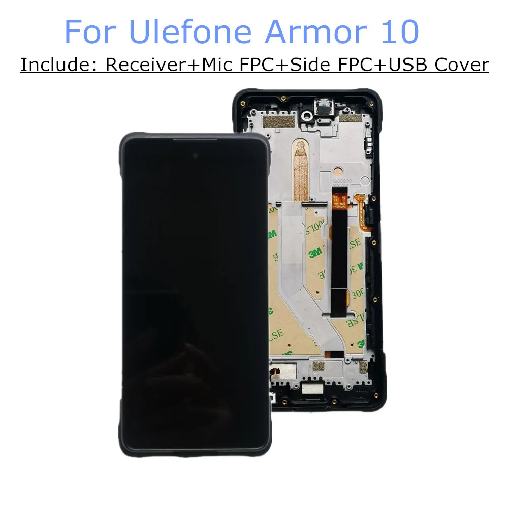 

For UleFone Armor 10 Phone Replacement 6.67inch FHD+ Touch Screen Glass Panel And LCD Display Digitizer Assembly With Tools