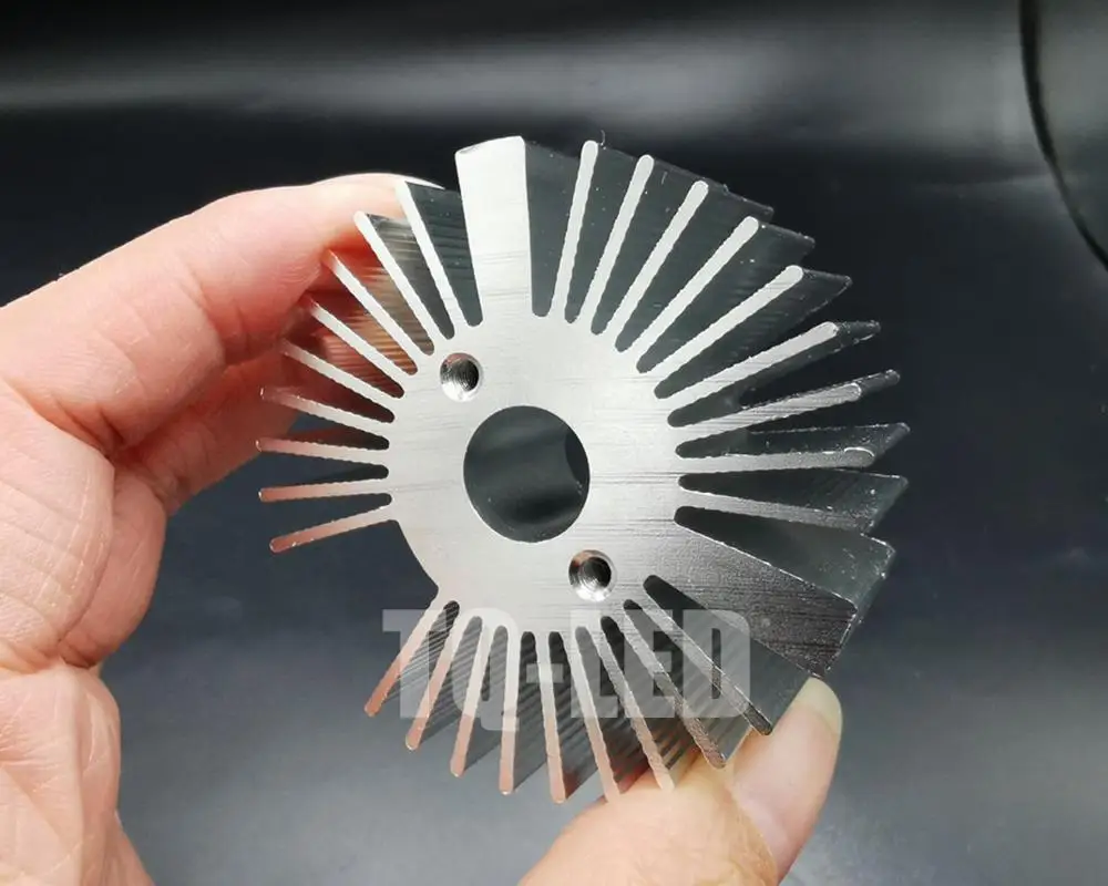 53Mm Aluminium Radiator 3W 5W 9W High Power Led Downlight Heatsink