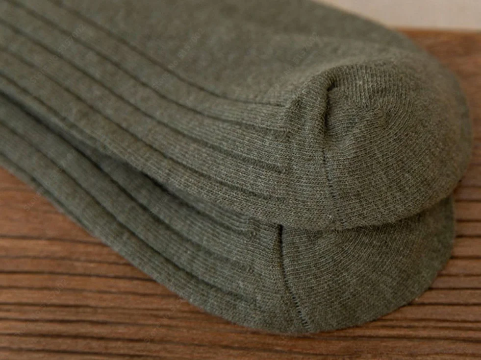 Youpin 5 pares men mid-tube meias desodorante sweat-absorvente espessamento outono inverno algodão cor sólida esportes meias masculinas