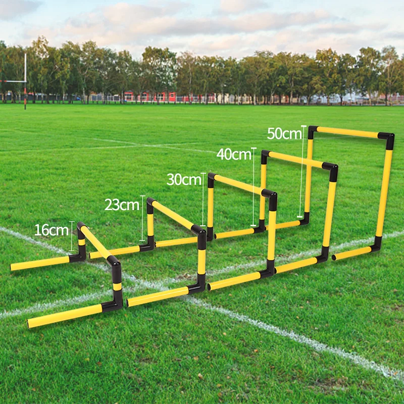 Pieghevole calcio Agility speed training hurdle basket sport fitness assist agility training hurdle set